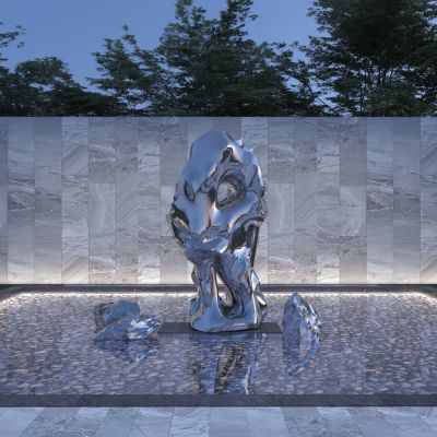 现代雕塑中式雕塑抽象雕塑