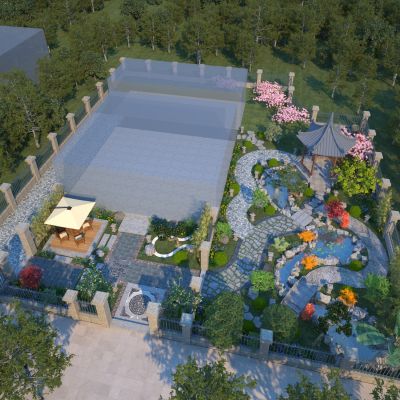 庭院花园园林景观