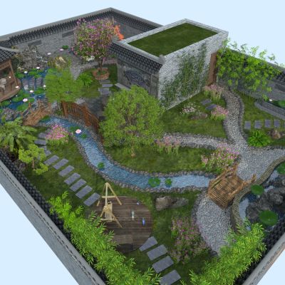 庭院花园园林景观