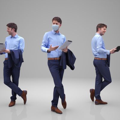 时尚人物年轻人写实人物