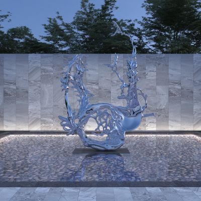 现代雕塑中式雕塑抽象雕塑