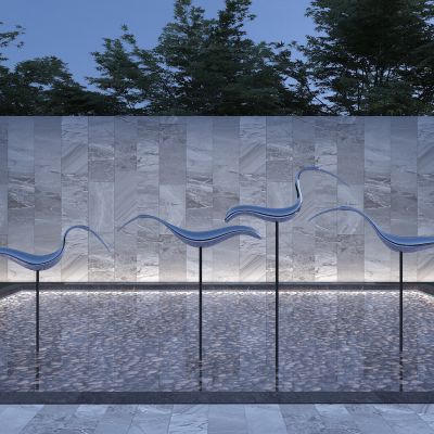 现代雕塑中式雕塑抽象雕塑