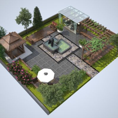 庭院花园园林景观