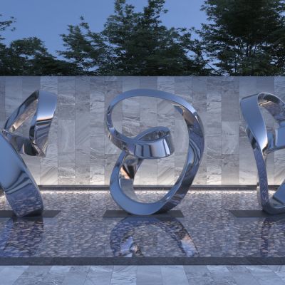 现代雕塑中式雕塑抽象雕塑