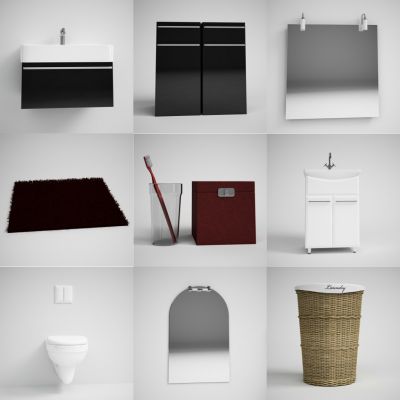 卫生间用品系列41个物品