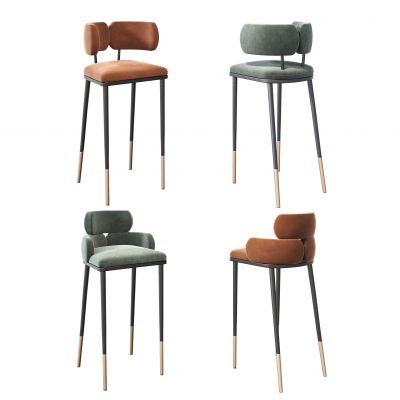 现代轻奢吧椅