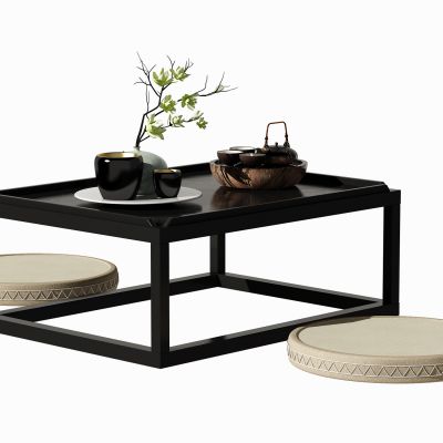 日式榻榻米休闲桌椅组合