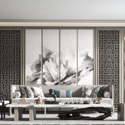 新中式风格客厅