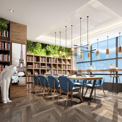 工業(yè)風(fēng)咖啡廳