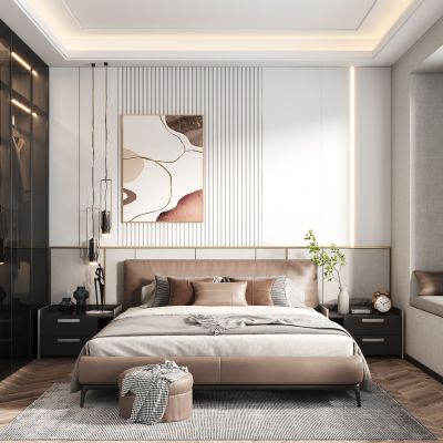 现代卧室