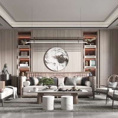 新中式风格客厅
