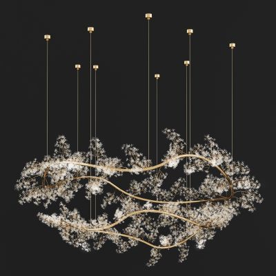 现代艺术水晶装饰吊灯