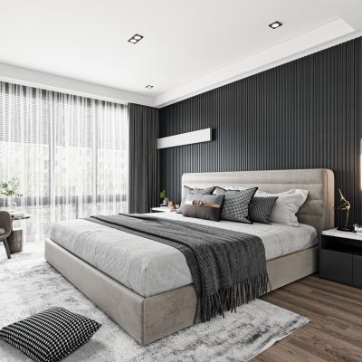 现代卧室