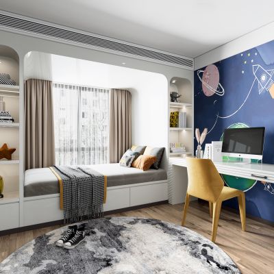 现代儿童卧室