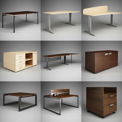 现代办公桌