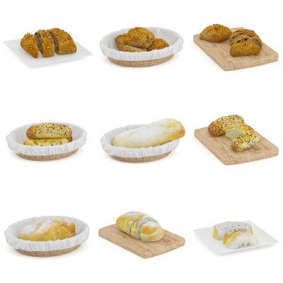 面包点心，食物摆件饰品