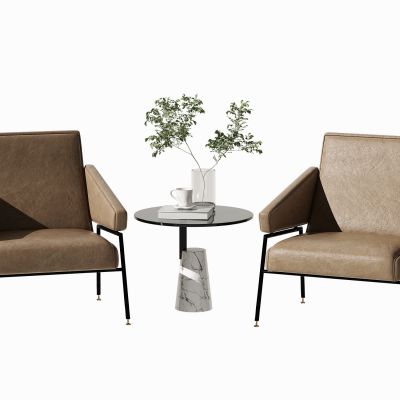 现代休闲桌椅组合