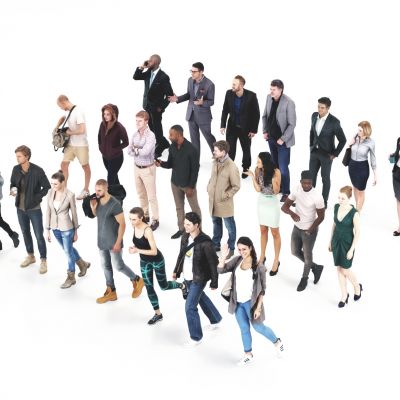 现代欧美人物，商务人物