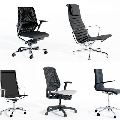 现代办公椅网布椅职员椅