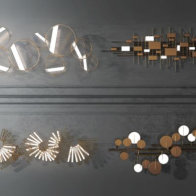 现代金属,装饰壁灯