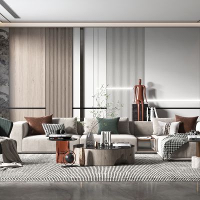 现代简约风格客厅