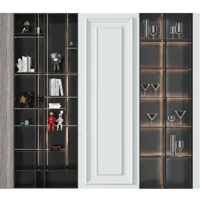 现代酒柜装饰柜