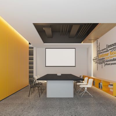 现代小会议室前厅