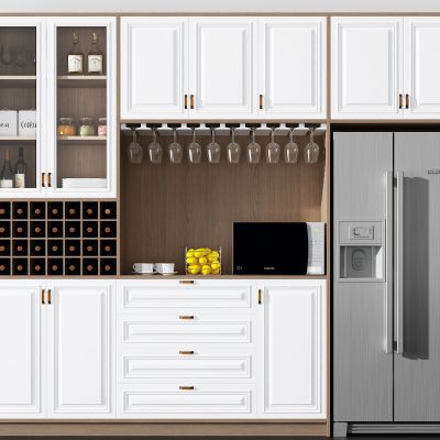 现代多功能酒柜