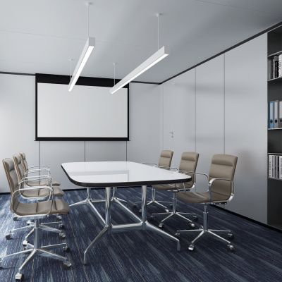 现代小型会议室