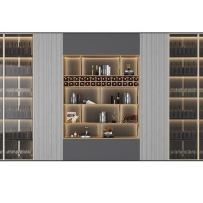 现代轻奢酒柜