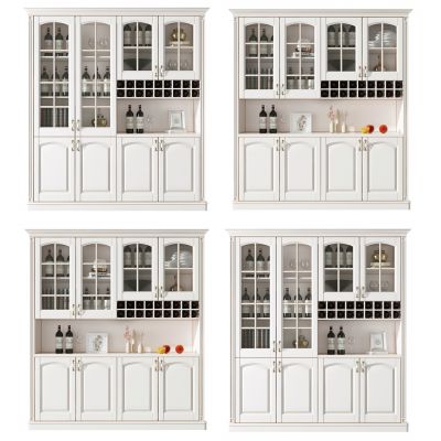 欧式烤漆酒柜