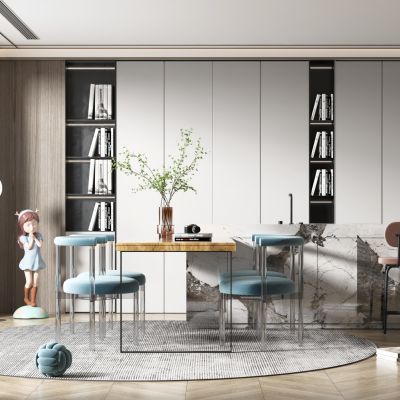 现代轻奢风格餐厅