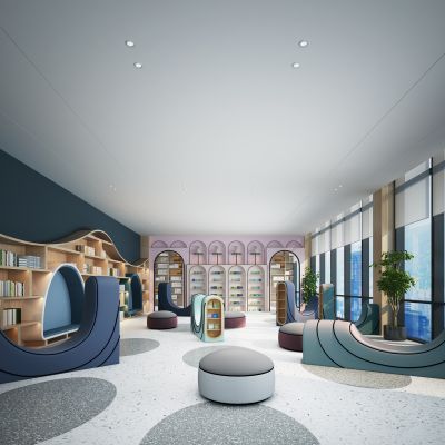 现代图书馆儿童区