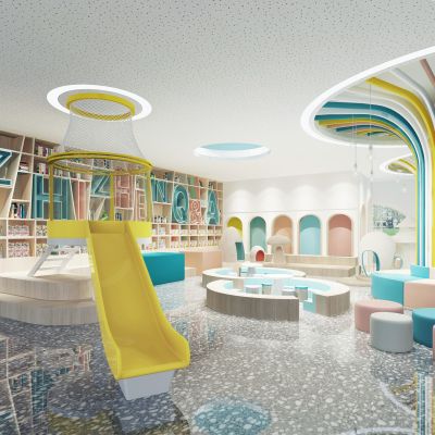 现代儿童阅读室