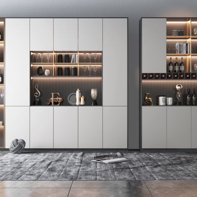 现代轻奢酒柜