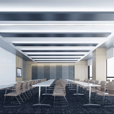 现代培训室会议室