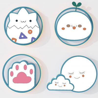 现代儿童卡通壁灯