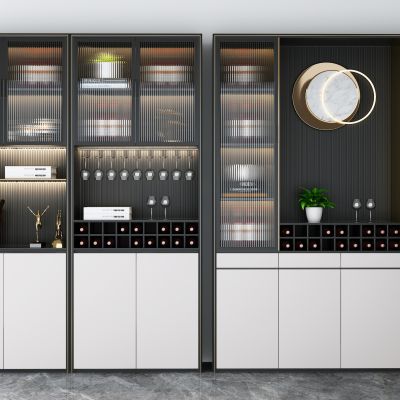 现代轻奢酒柜
