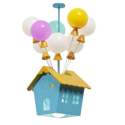 北欧气球装饰儿童吊灯