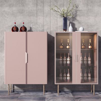 现代小型酒柜
