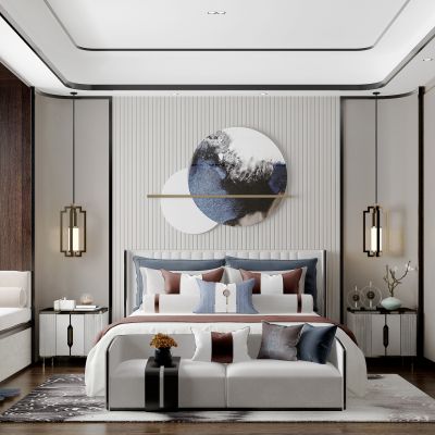 新中式轻奢卧室