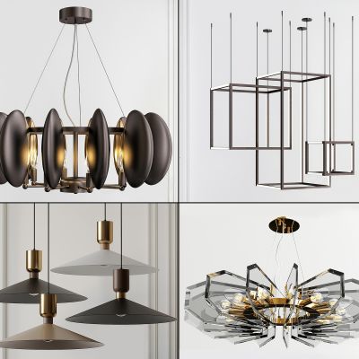 现代吊灯组合