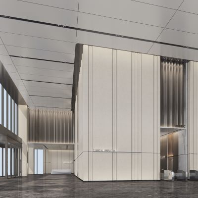 现代写字楼办公大堂