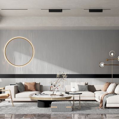 现代布艺转角沙发，单人休闲椅