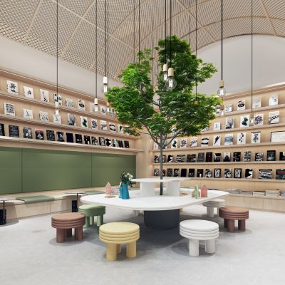 北欧儿童图书馆阅读室