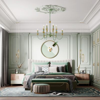 法式轻奢卧室
