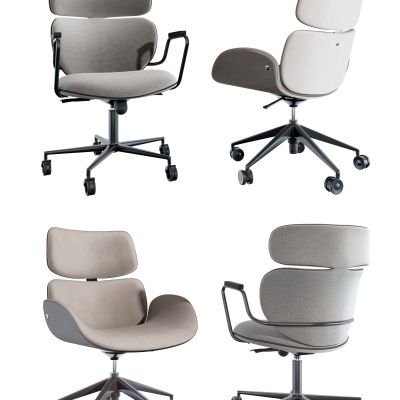 现代办公椅3D模型