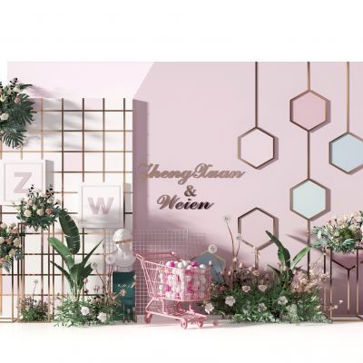 现代植物合影区