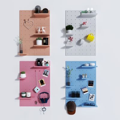 北歐洞洞板置物架