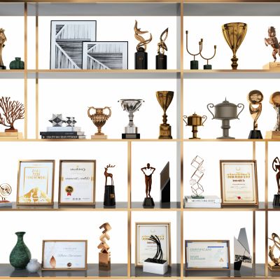 现代奖杯奖状